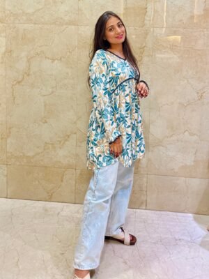 Rustic Gulmohar Top